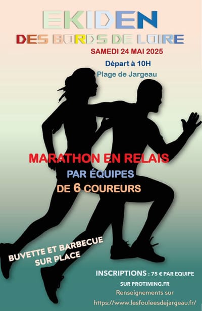 Samedi 24 mai 2025 3ème édition de notre Ekiden