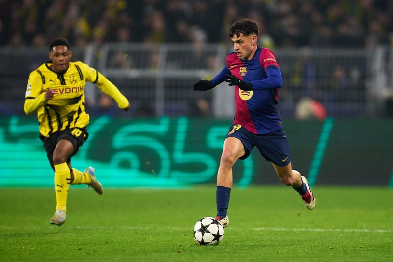 Barcelona venció a el Dortmund.