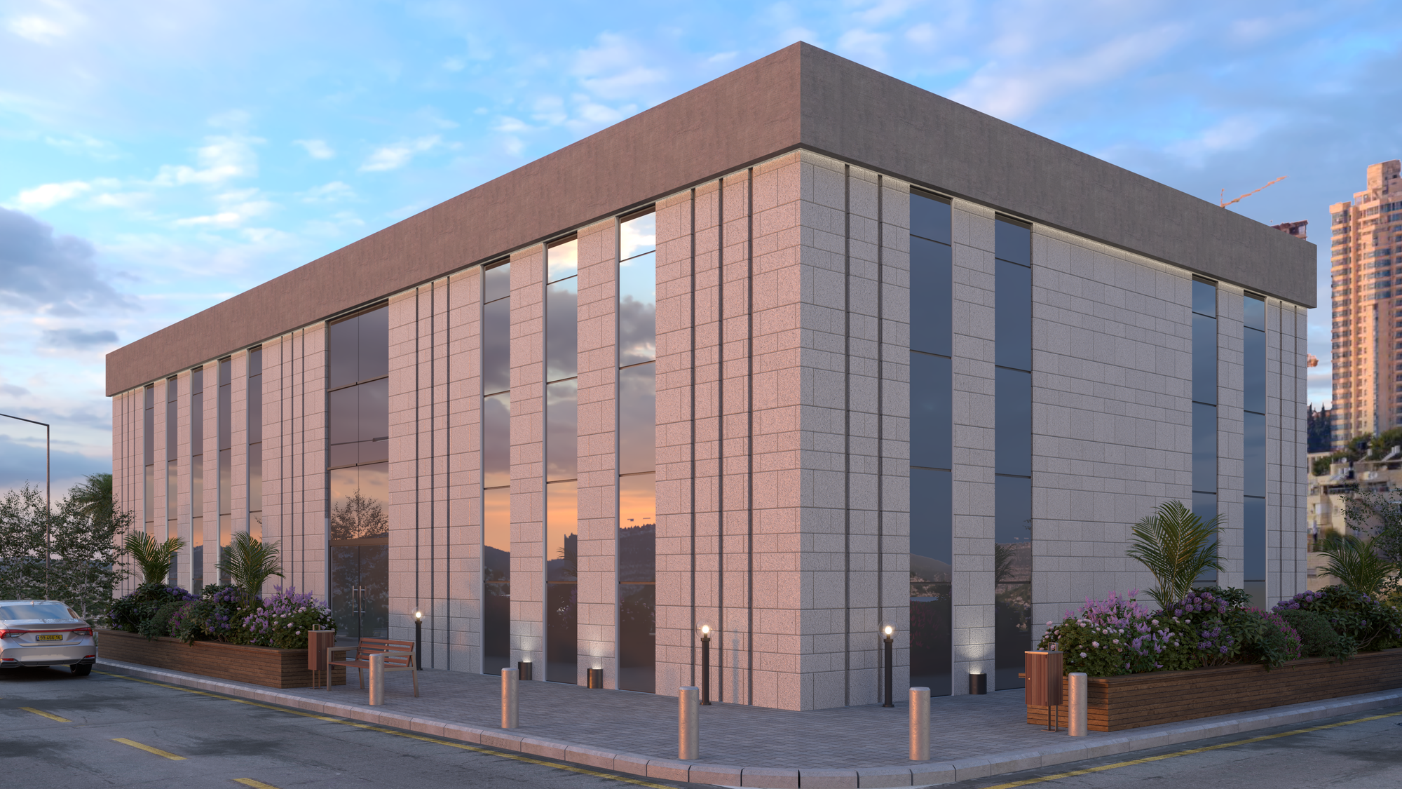 הדמיות אדריכליות מתקדמות למוסד תורה ומורשת מודרני בירושלים