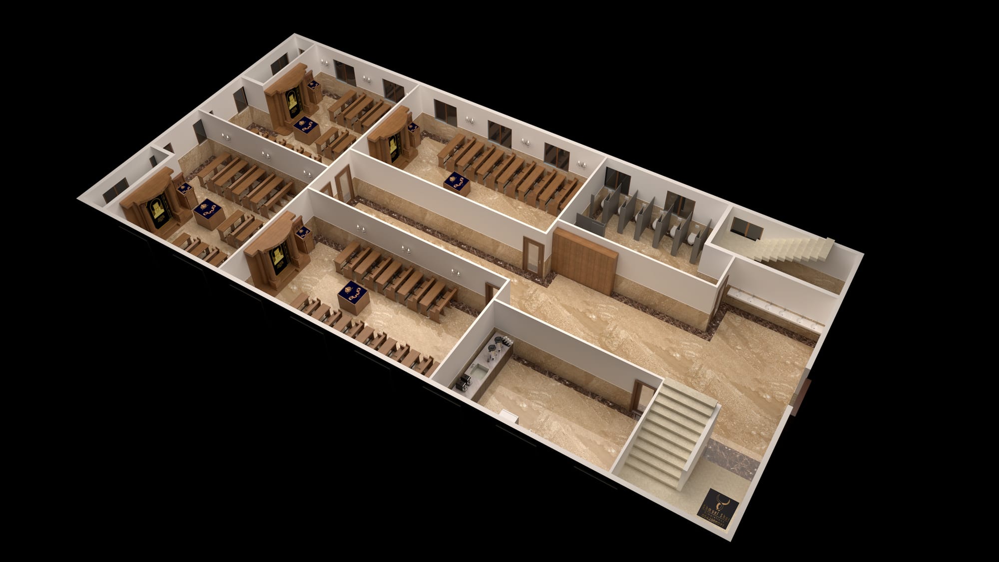 הדמיות מקיפות לבית כנסת ענק בבית שמש – חזון ותורמים