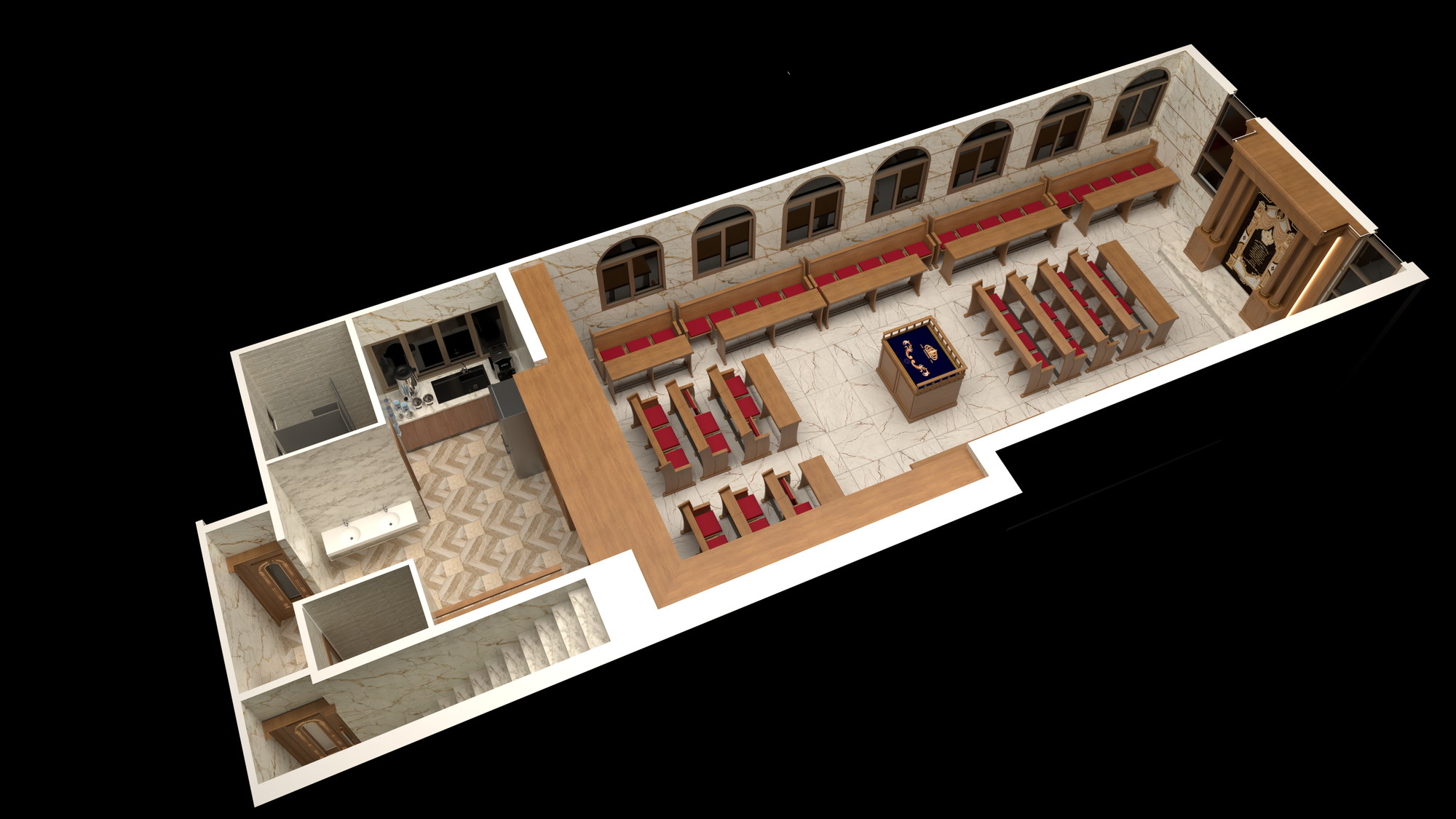 הדמיות לבית כנסת תימני בירושלים: מציאות וחזון לפני תחילת הבנייה