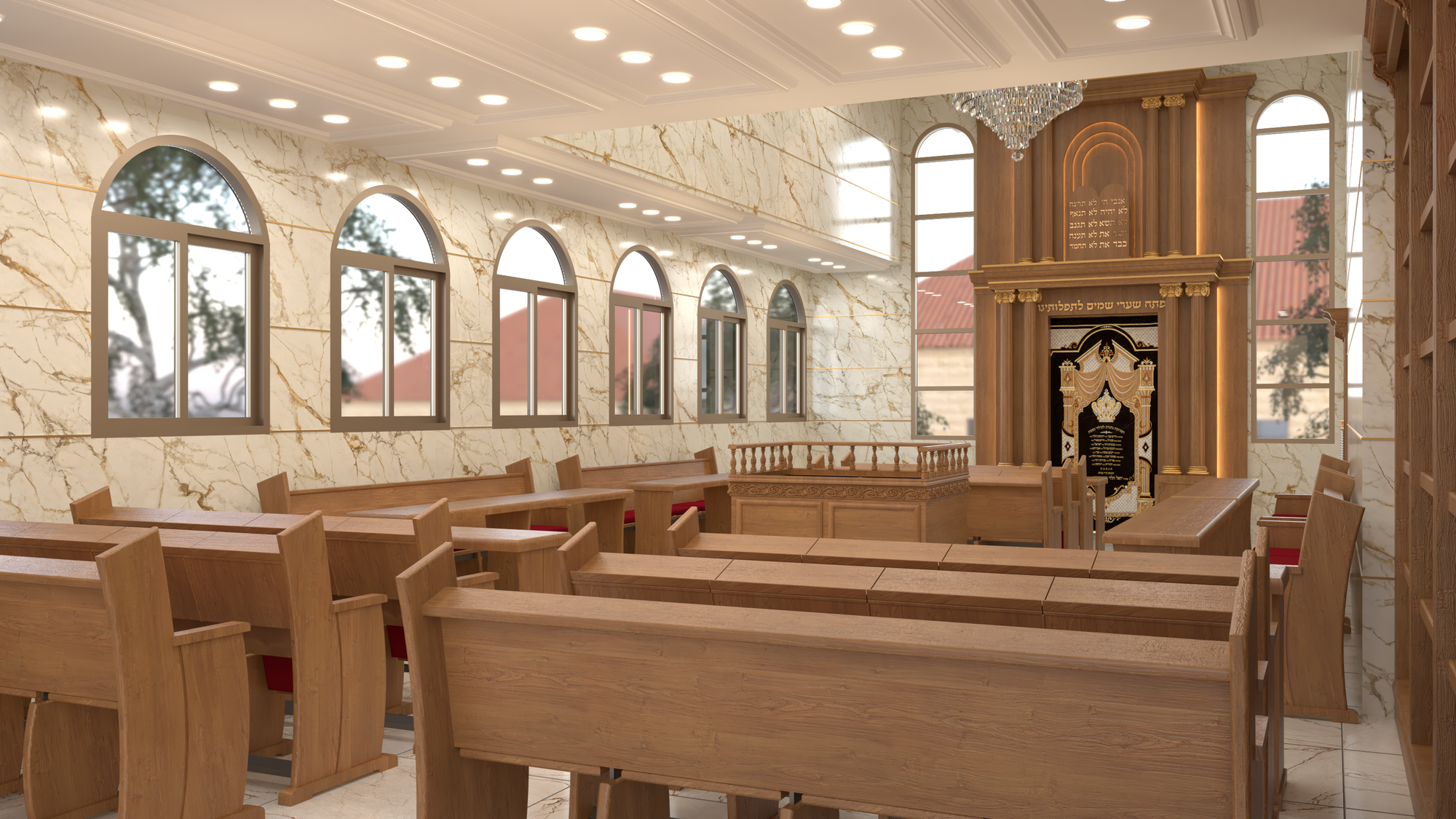 הדמיות לבית כנסת תימני בירושלים: מציאות וחזון לפני תחילת הבנייה