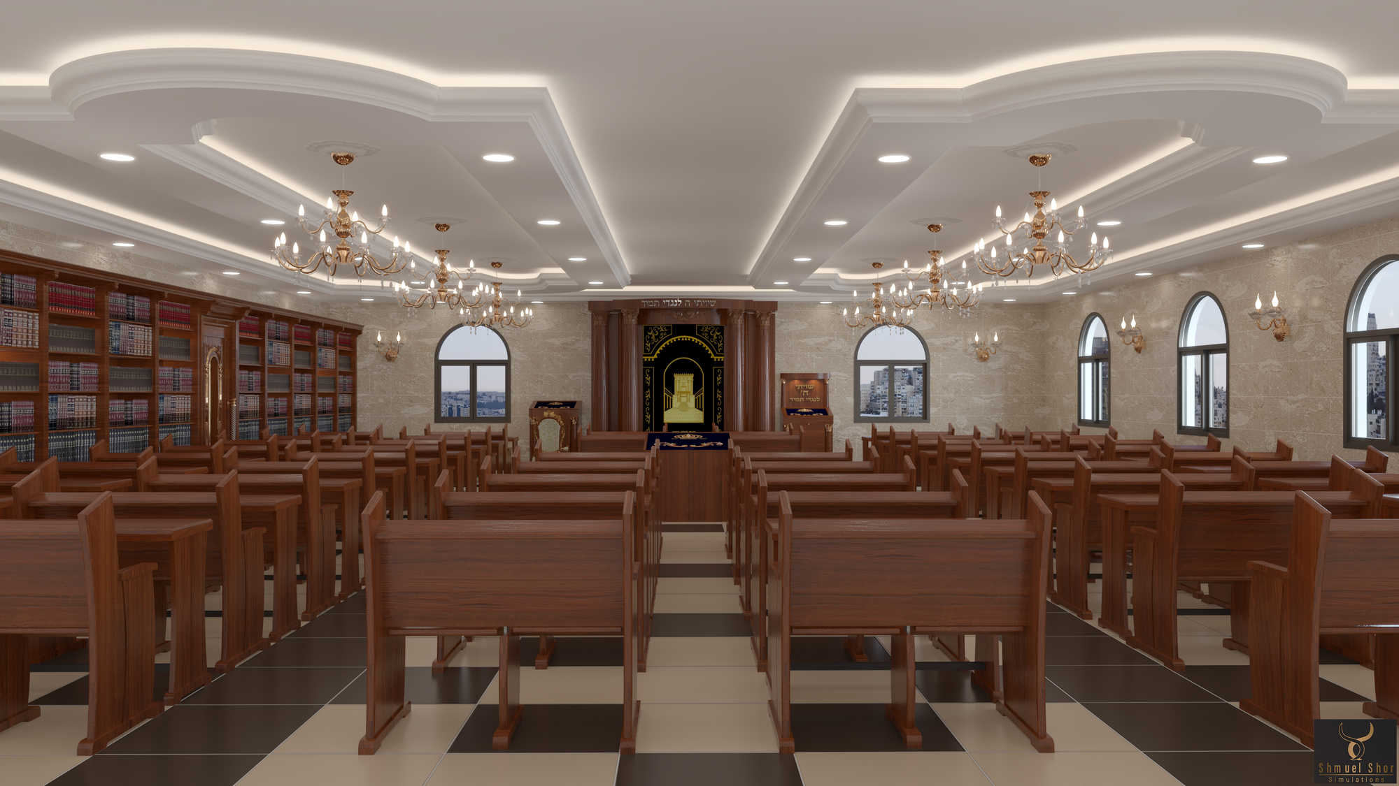 הדמיה עוצרת נשימה: מוסדות "ירושלים של זהב" - חזון שהופך למציאות