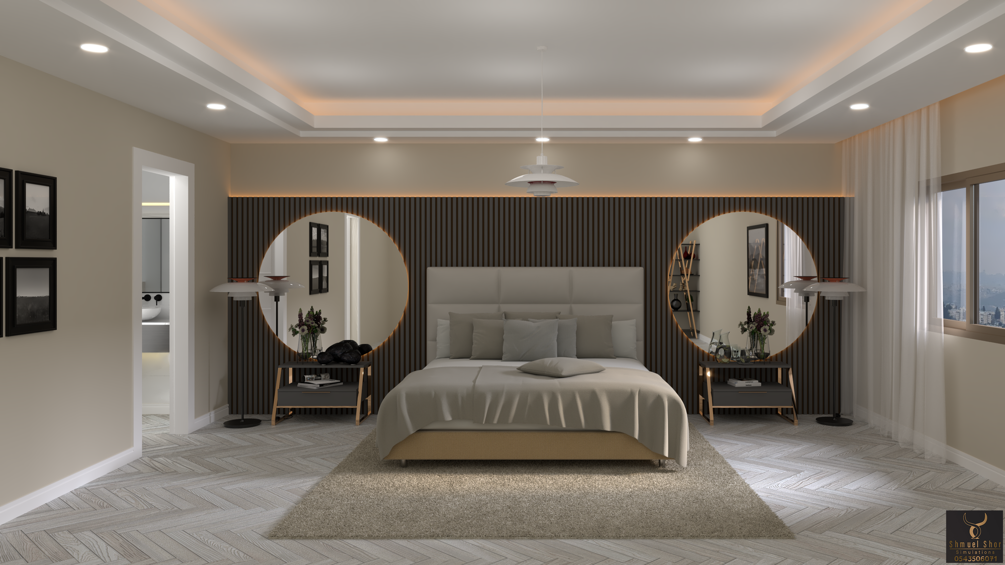 הדמיות לדירה יוקרתית בירושלים