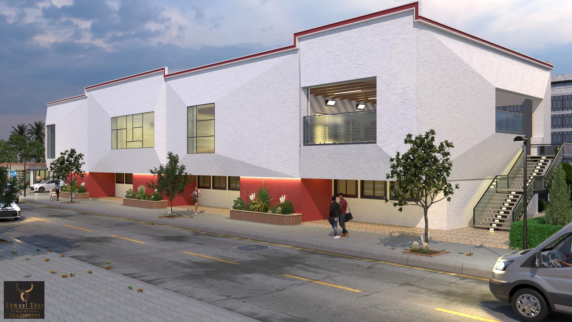 הדמיות למרכז קהילתי