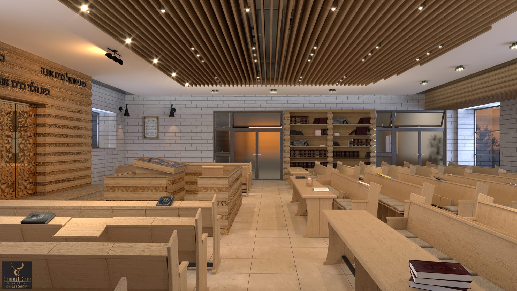 הדמיות למרכז קהילתי