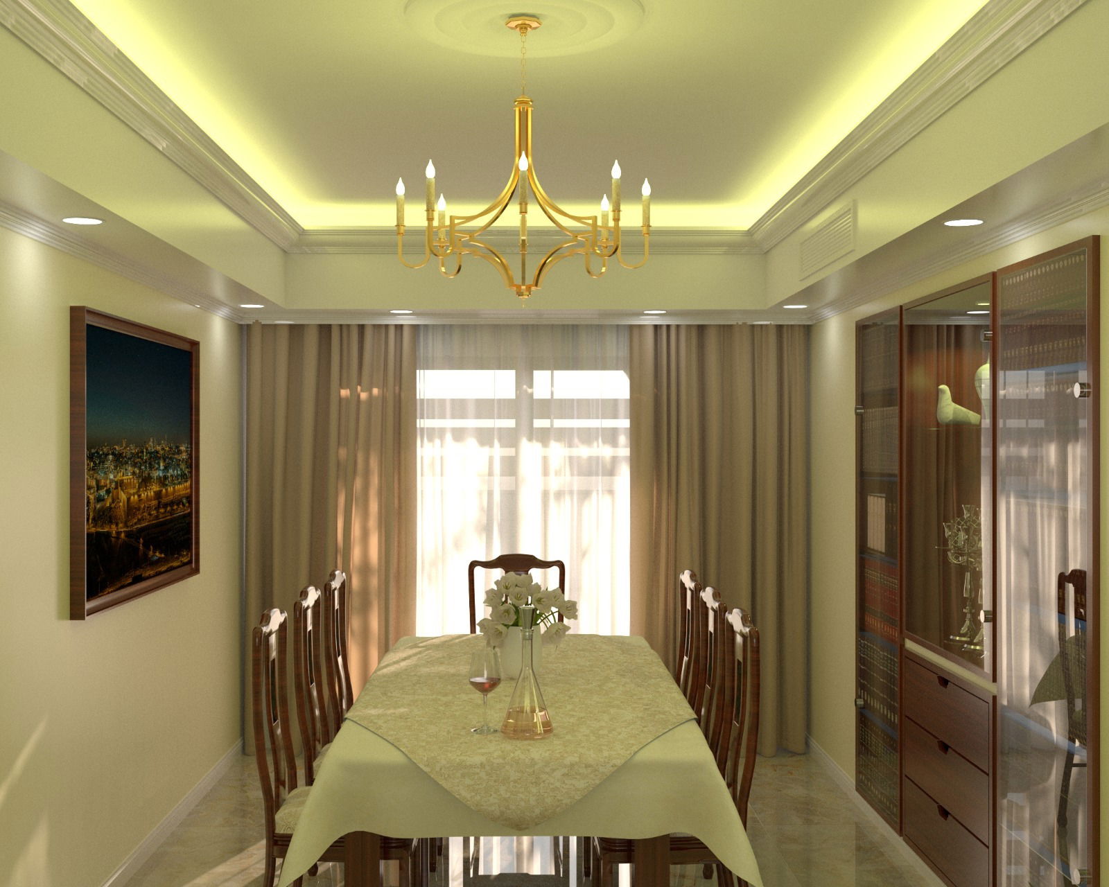 הדמיות חוץ ופנים לוילה פרטית 