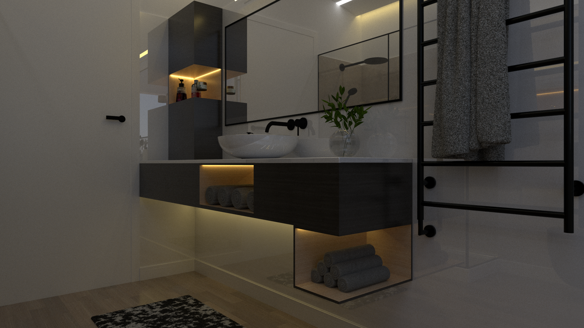 הדמיות חוץ ופנים לוילה פרטית 