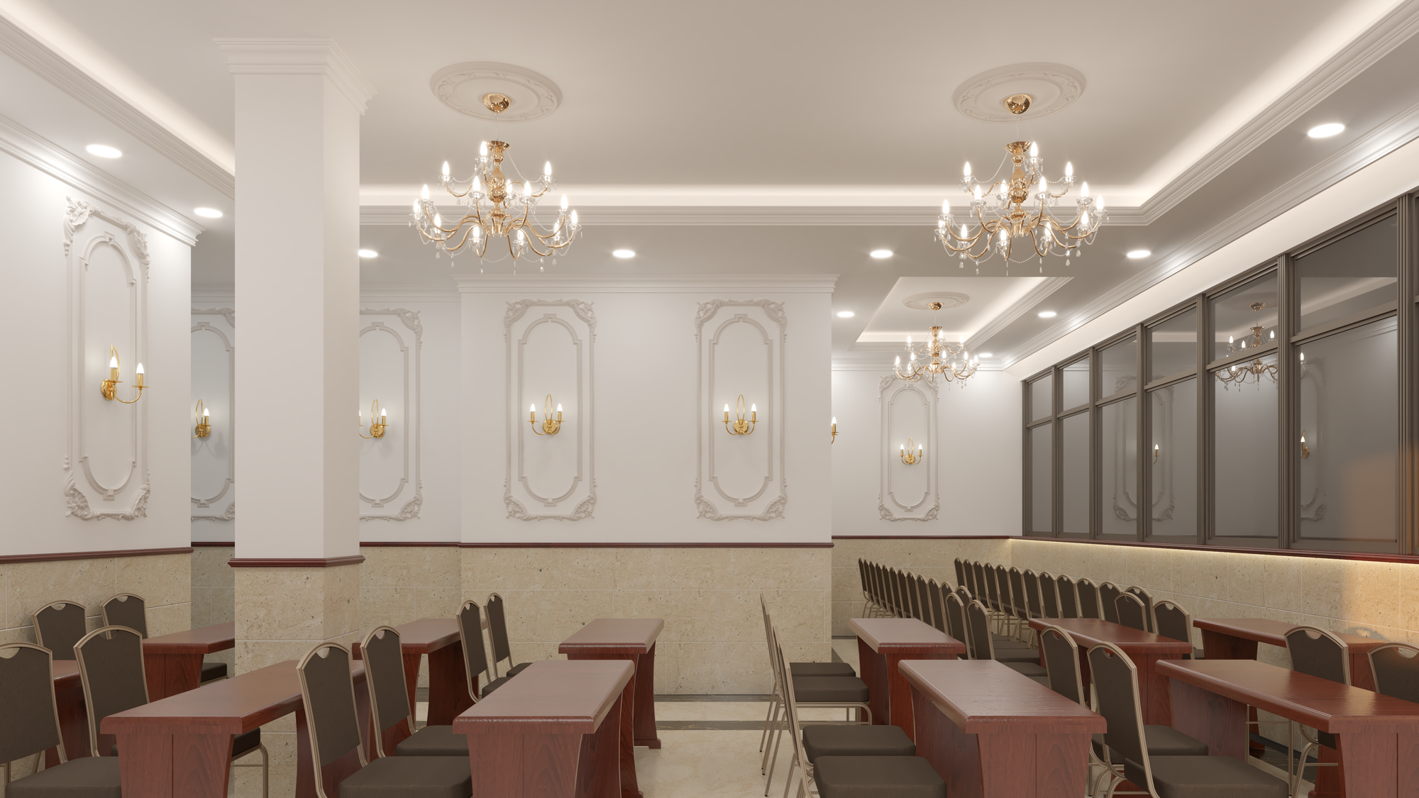 הדמיות אדריכליות למרכז התורה 'זיו התורה' בחיפה