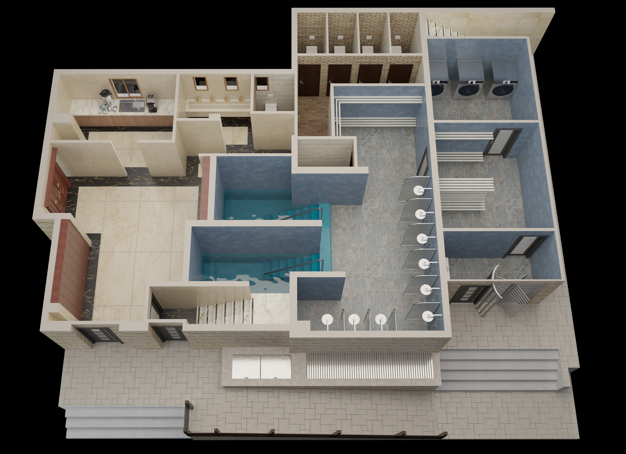 הדמיות אדריכליות למרכז התורה 'זיו התורה' בחיפה