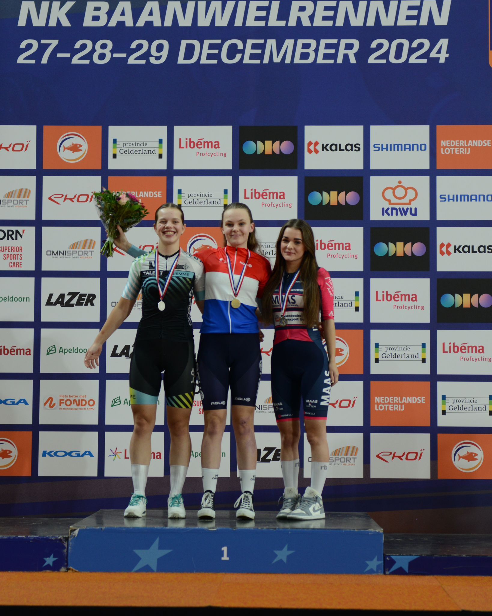 Nieuwste aanwinst Jenna van Tongeren wordt 2x Nederlands kampioen op de baan