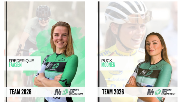 MtD Nieuwsbrief juni 2026: Nieuwe MtD-rensters: Frederique Faassen en Puck Moonen