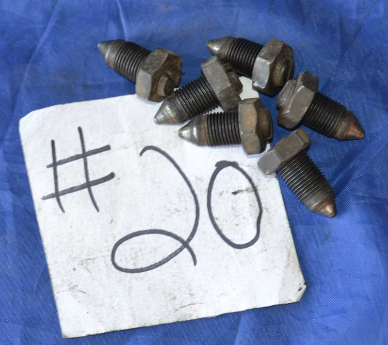 ROCKER PINS W/NUTS HOMESTEAD ORIGINAL USED PARTS