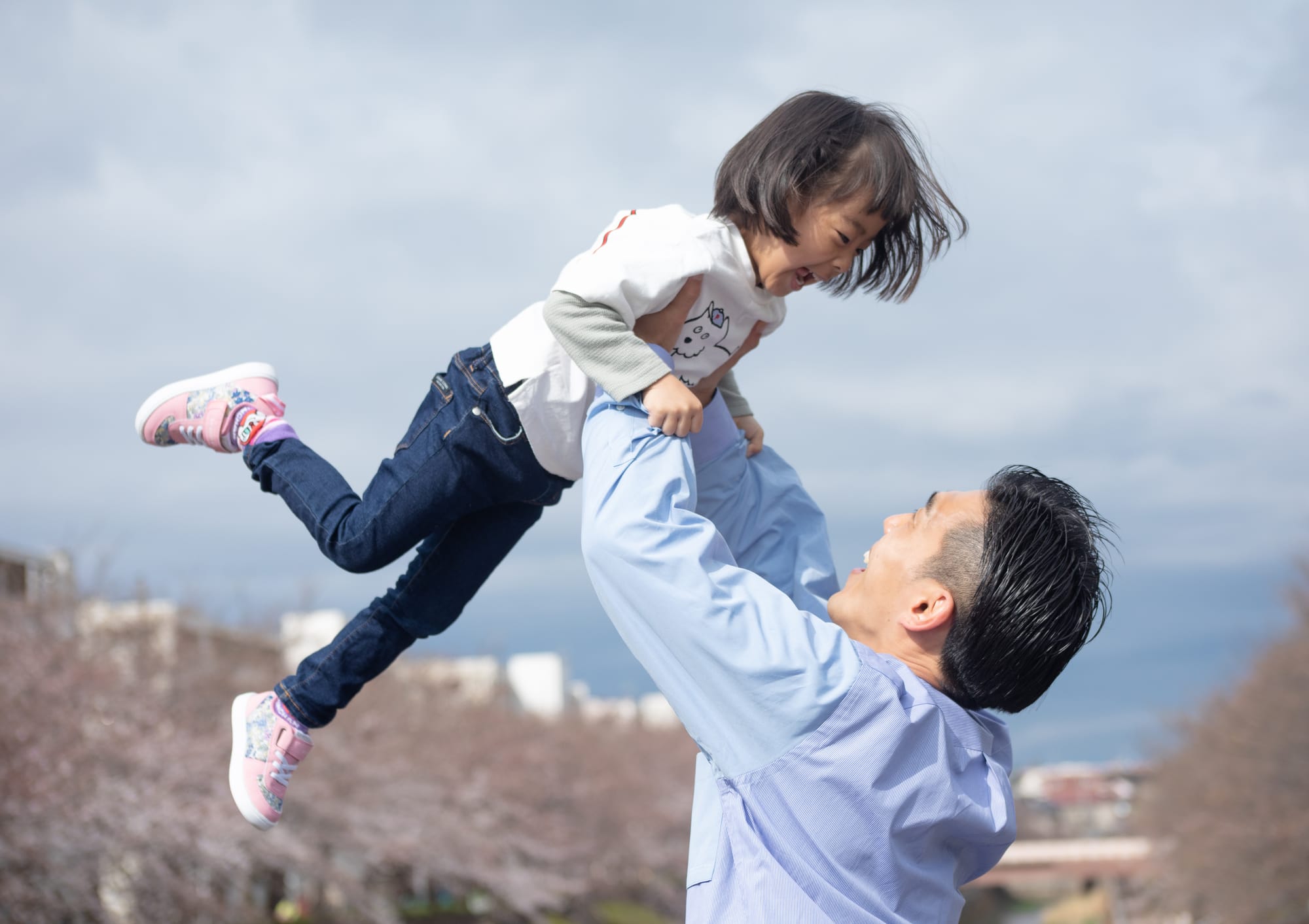 Family Photo at Shakuji Park / ご家族の記念写真@石神井公園