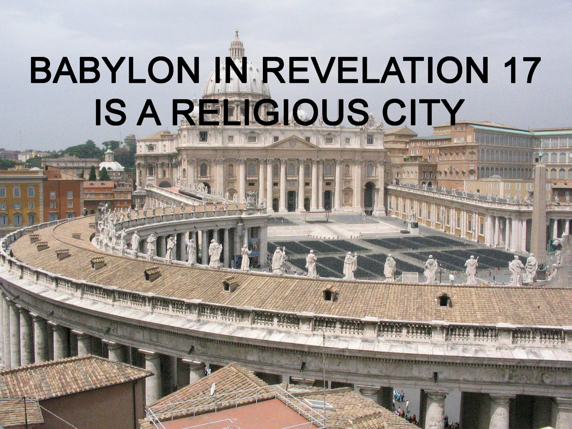 THE TWO BABYLONS IN REVELATION