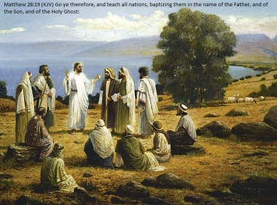 CHRIST'S AFTER RESURRECTION APPEARANCE (8)