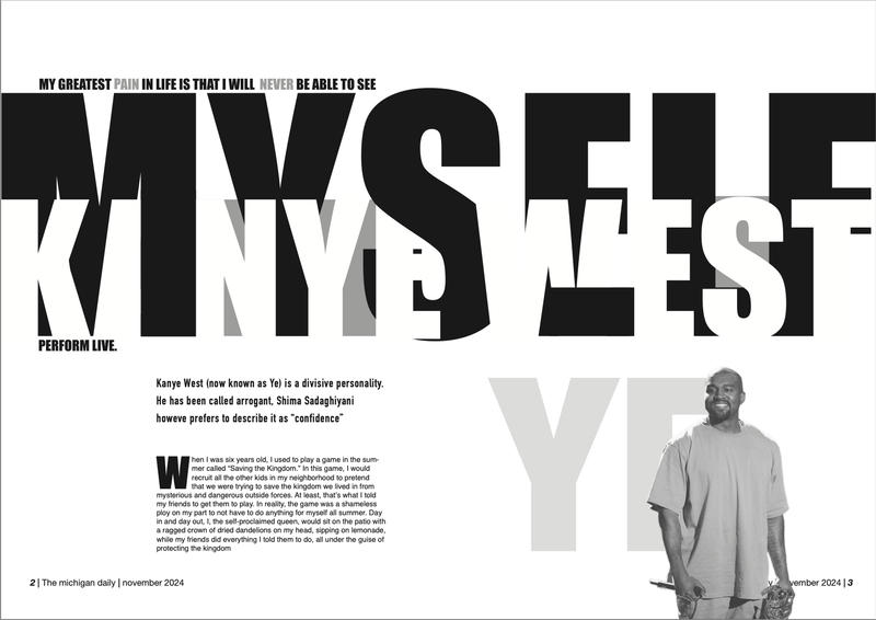 Magazine 2 Page Spread