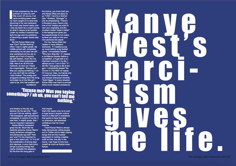 Magazine 2 Page Spread
