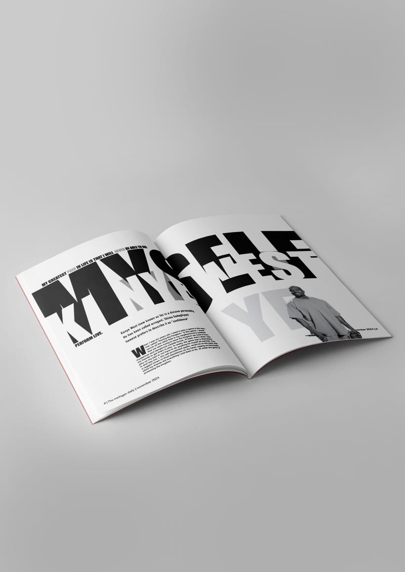 Magazine 2 Page Spread