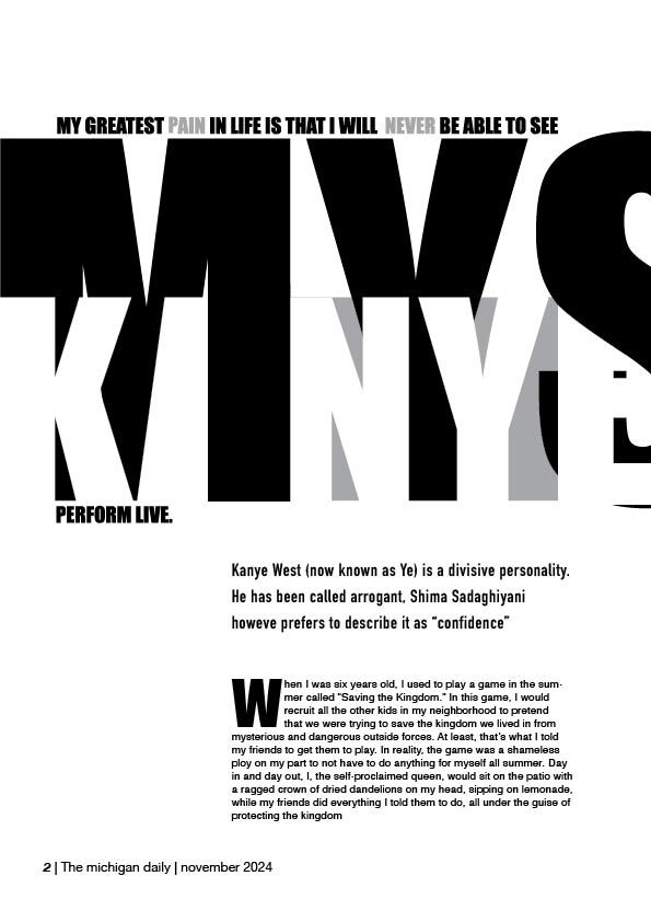 Magazine 2 Page Spread