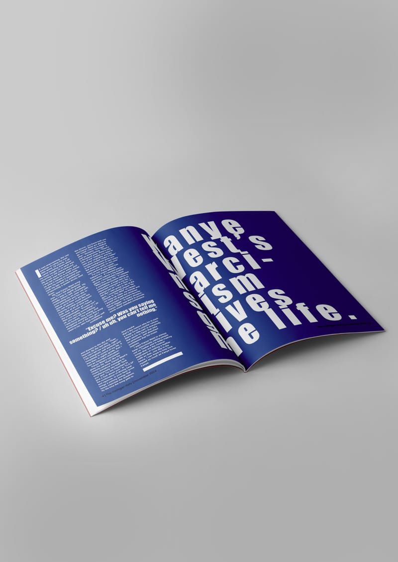 Magazine 2 Page Spread