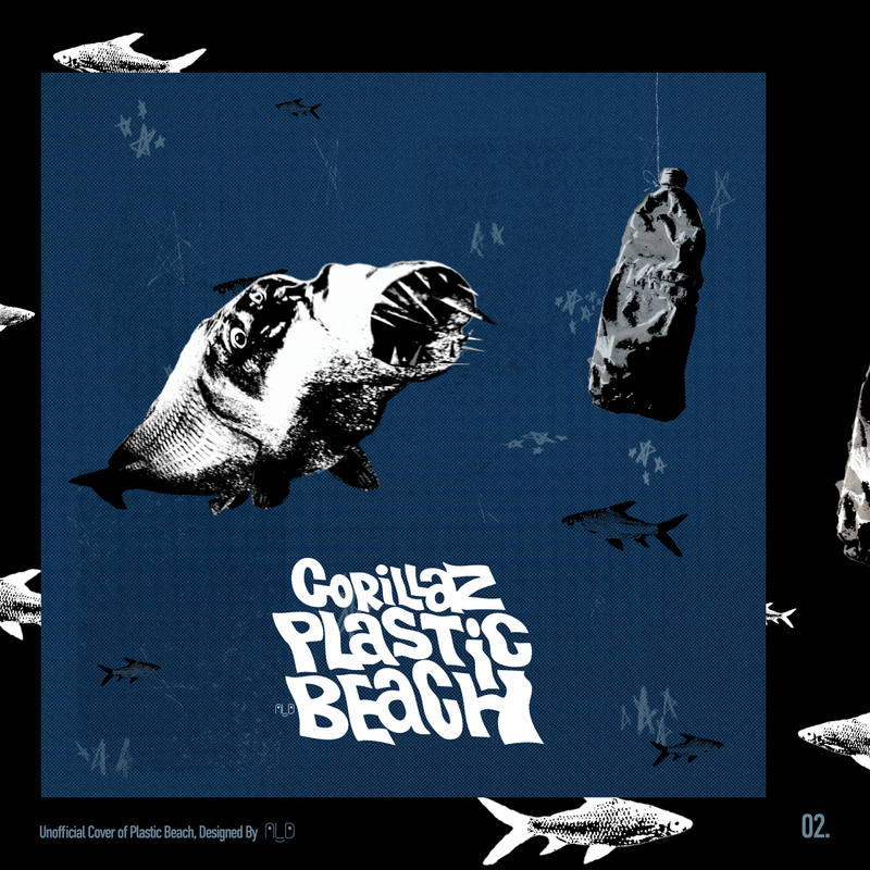 Cover of Plastic Beach the album by the Gorillaz