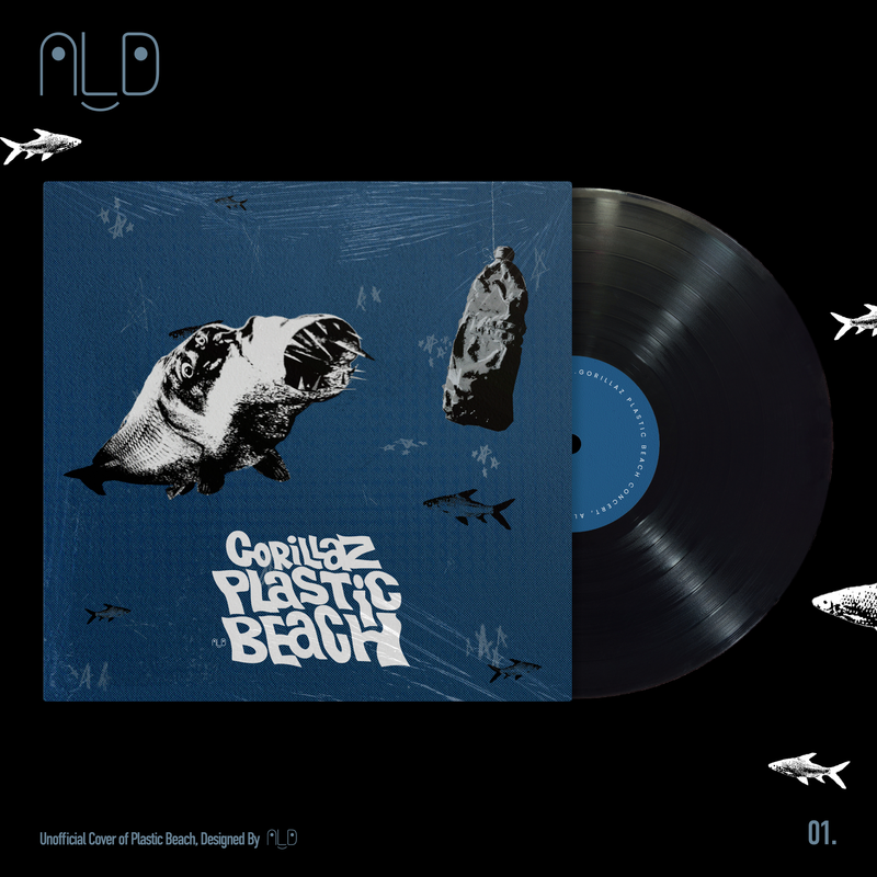 Cover of Plastic Beach the album by the Gorillaz