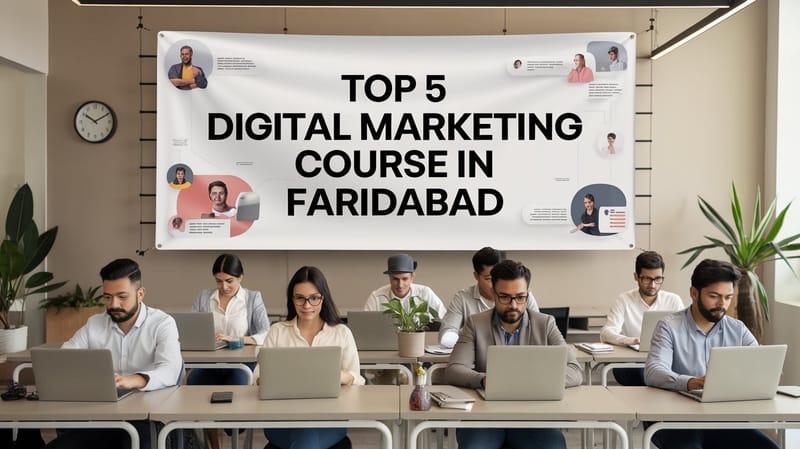Top 5 Digital Marketing Course in Faridabad: Gain Practical Exposure