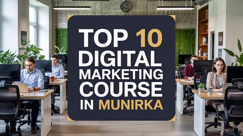 Top 10 Digital Marketing Course in Munirka: A Complete Guide