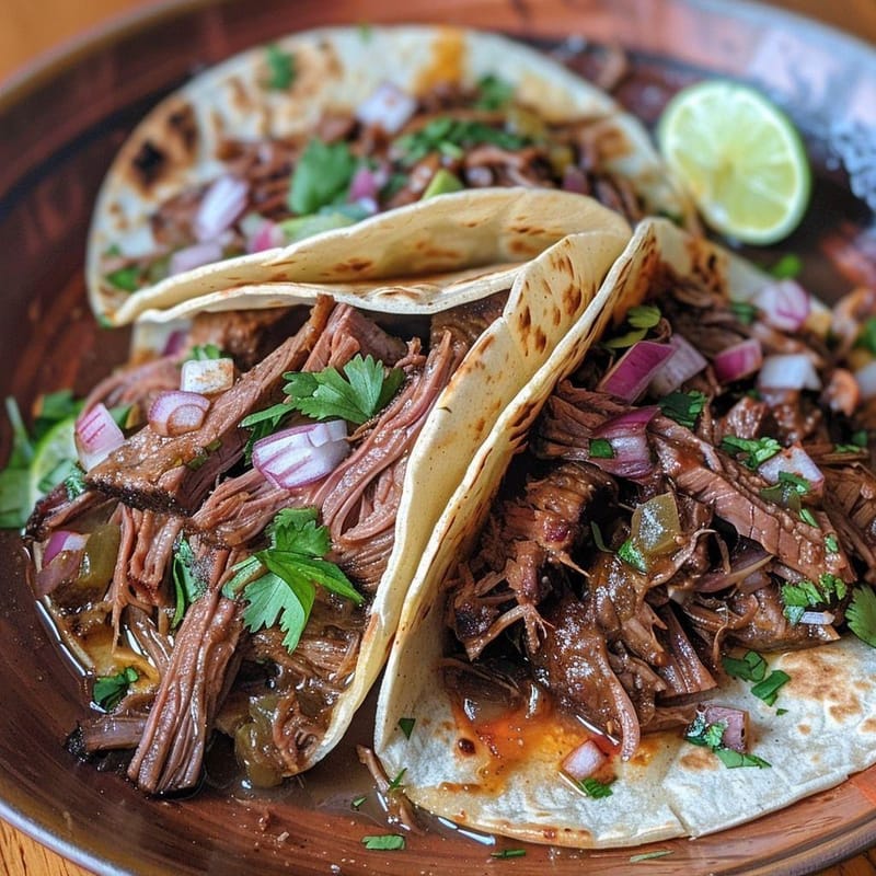 TACOS DE BARBACOA