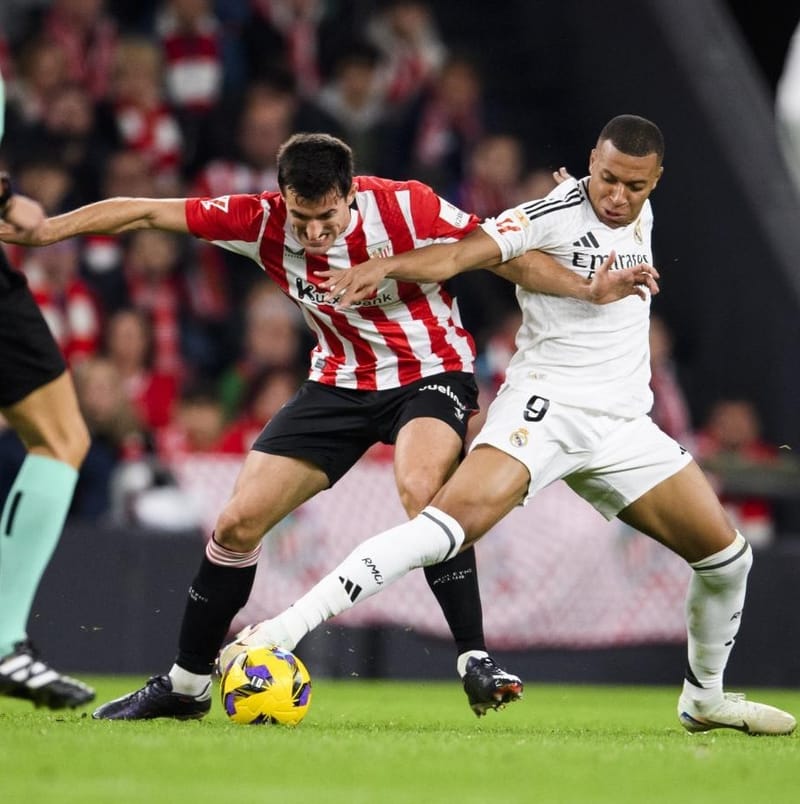 Kylian Mbappé’s Struggles at Real Madrid Continue Amidst Athletic Bilbao Defeat