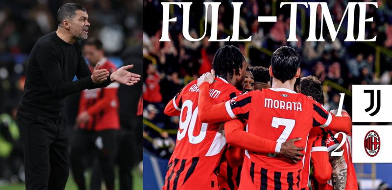 Sergio Conceicao's Milan Magic: A Thrilling Comeback Ends Juventus' Unbeaten Streak in Supercoppa Showdown