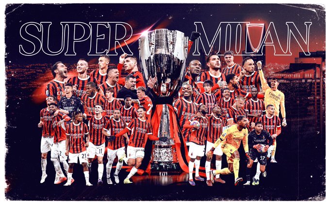 Unstoppable Comeback: AC Milan Claims Supercoppa Italiana in Thrilling Victory Over Inter