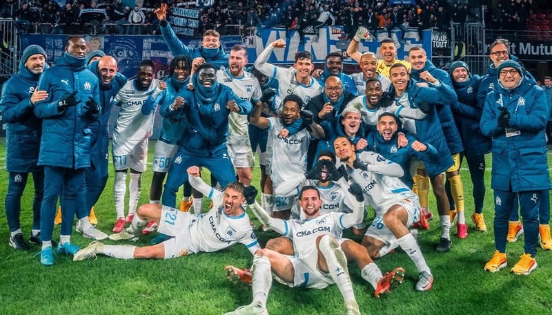 Greenwood Shines as Marseille Narrow the Gap on PSG with 2-1 Victory Over Rennes