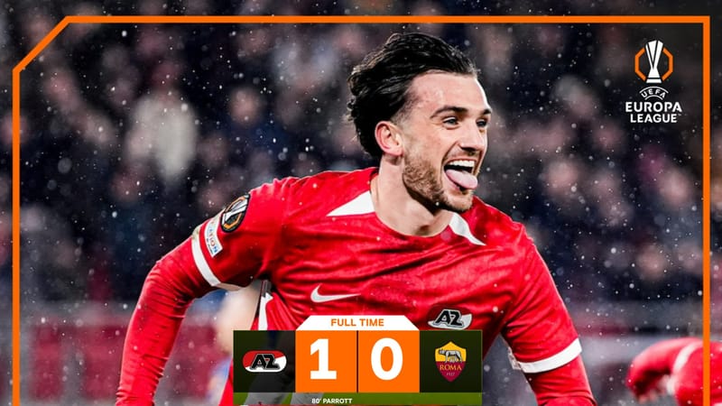 Parrott’s Poise Seals AZ Triumph Over Roma in Tense Europa League Showdown