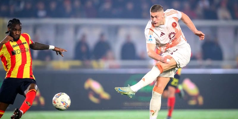Roma Keep European Push Alive With 1-0 Victory Over Lecce