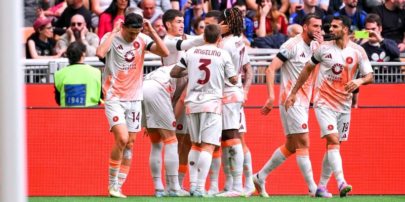 Roma’s Unbeaten Run Continues as Inter Falter in Crucial Serie A Clash
