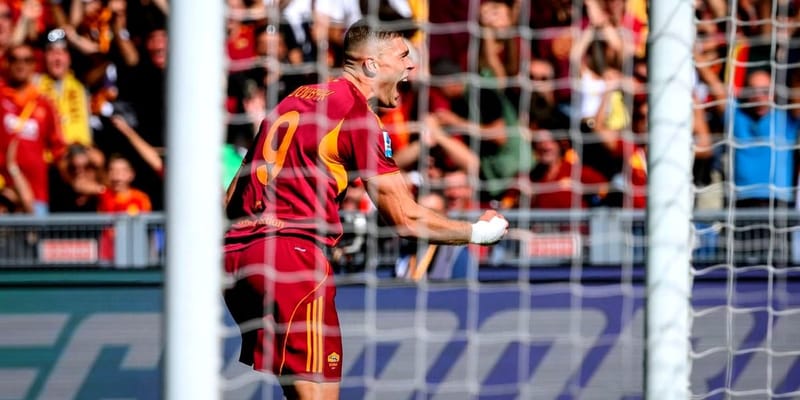 Early header by Dovbyk, and Soulé’s late finish take Roma to the First place.