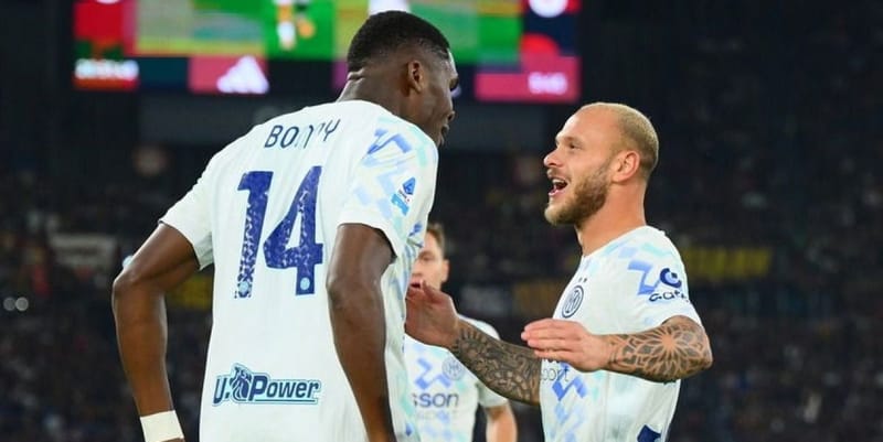 Bonny on fire, Inter Early Strike Stuns Roma