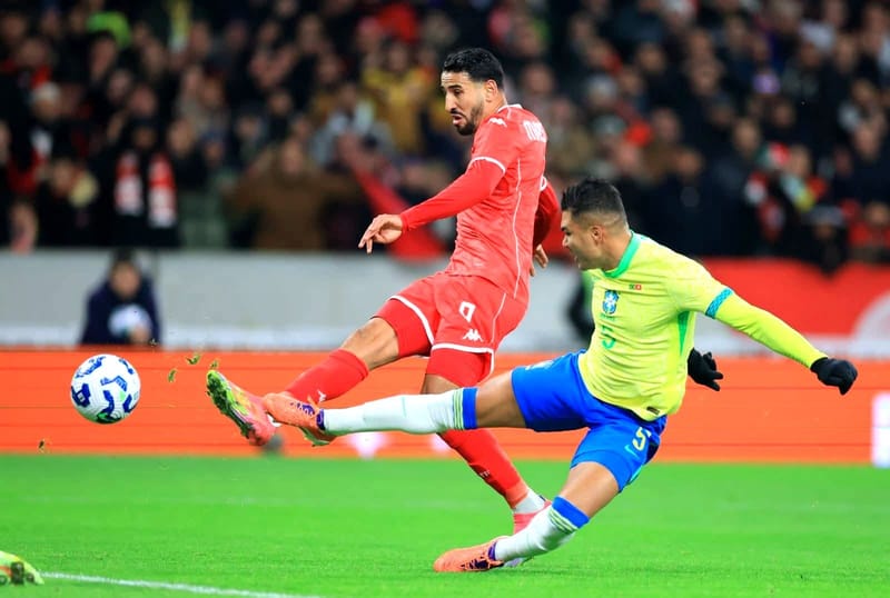 Spirited Tunisia Hold Brazil to Frustrating Draw in Lille
