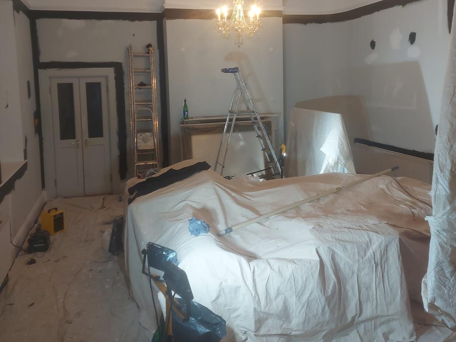 Grangebellew Co. Louth, Family Room - Before