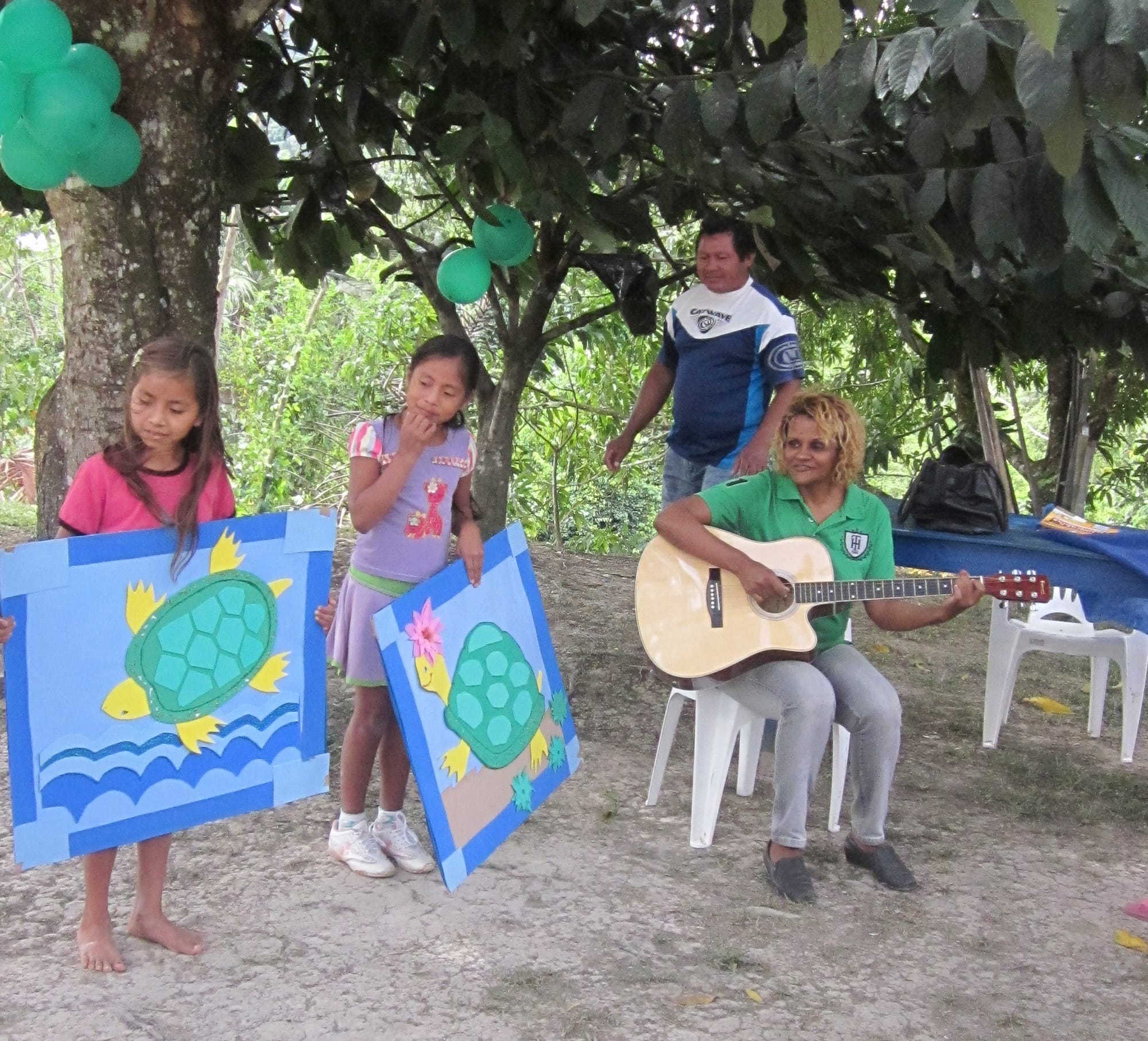 Palestras para os povos indígenas Taurepang, Macuxi, Patamona, Inkarigó