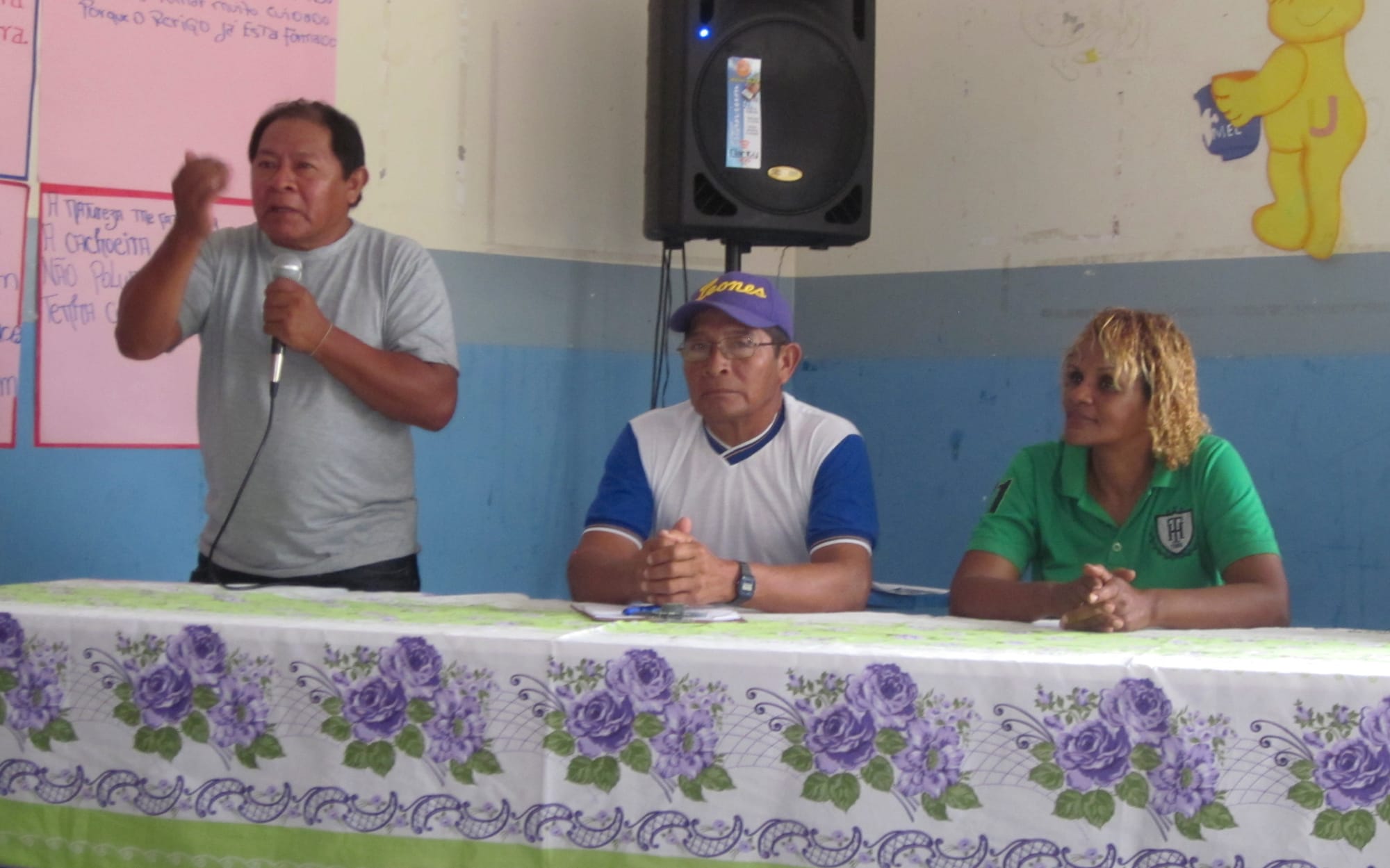 Palestras para os povos indígenas Taurepang, Macuxi, Patamona, Inkarigó