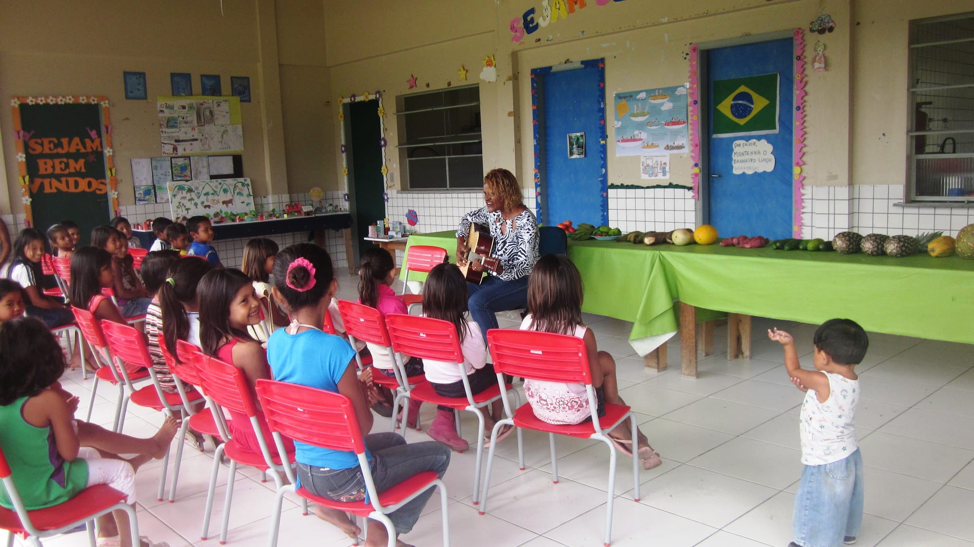 Palestras para os povos indígenas Taurepang, Macuxi, Patamona, Inkarigó