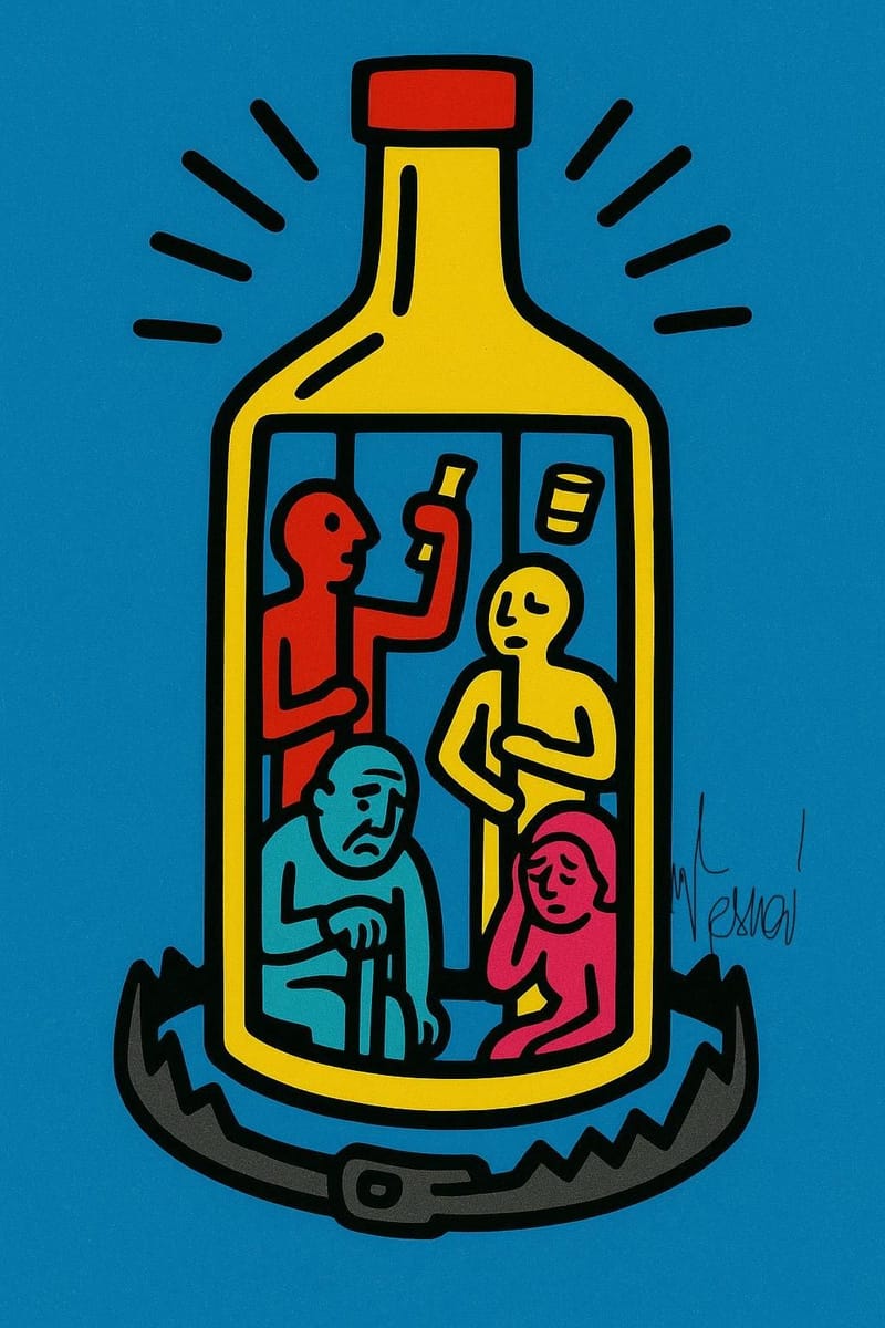 Cuando beber se confunde con vivir
