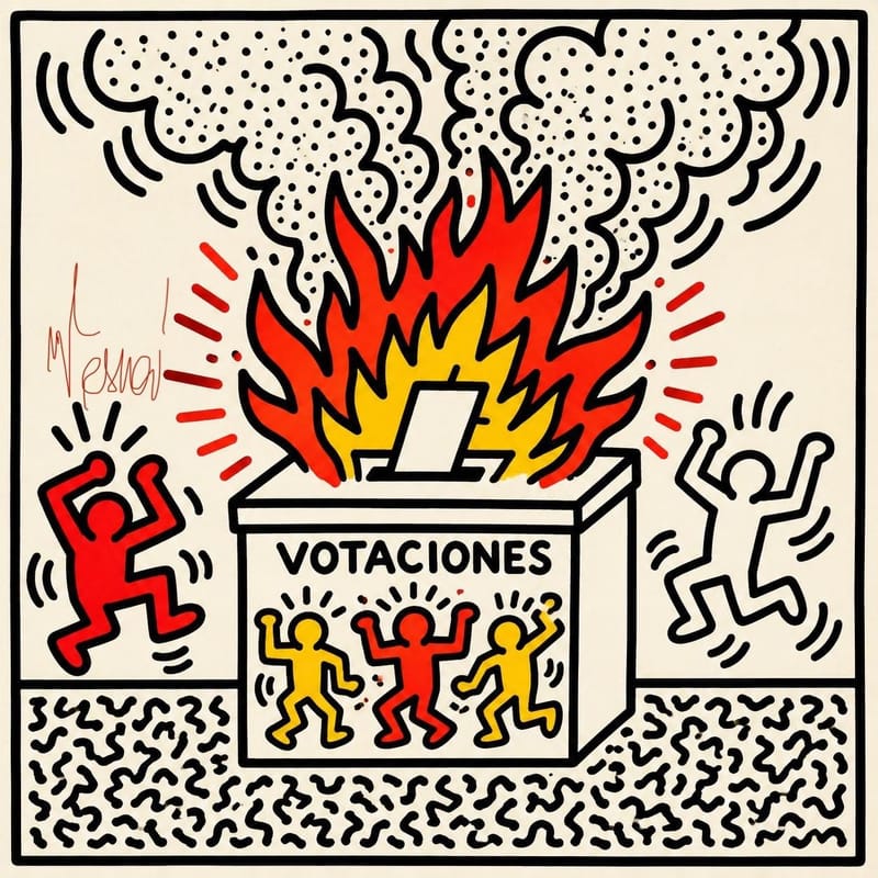 Las urnas están que arden