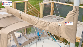 Taud de grand-voile à ralingue