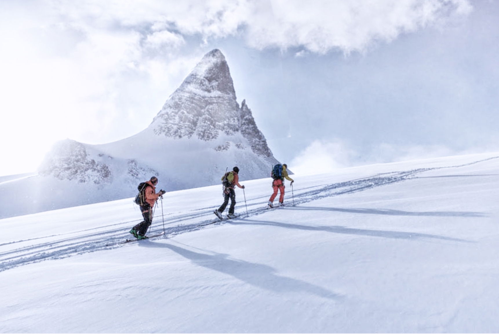 Winter Ski Mountaineering Ascents, Descents