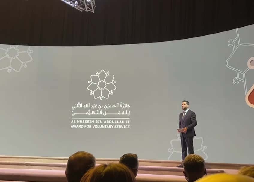 فريق روبورينجرز التطوّعي ضمن أفضل خمس فرق على مستوى الاردن في جائزة الحسين للعمل التطوّعي