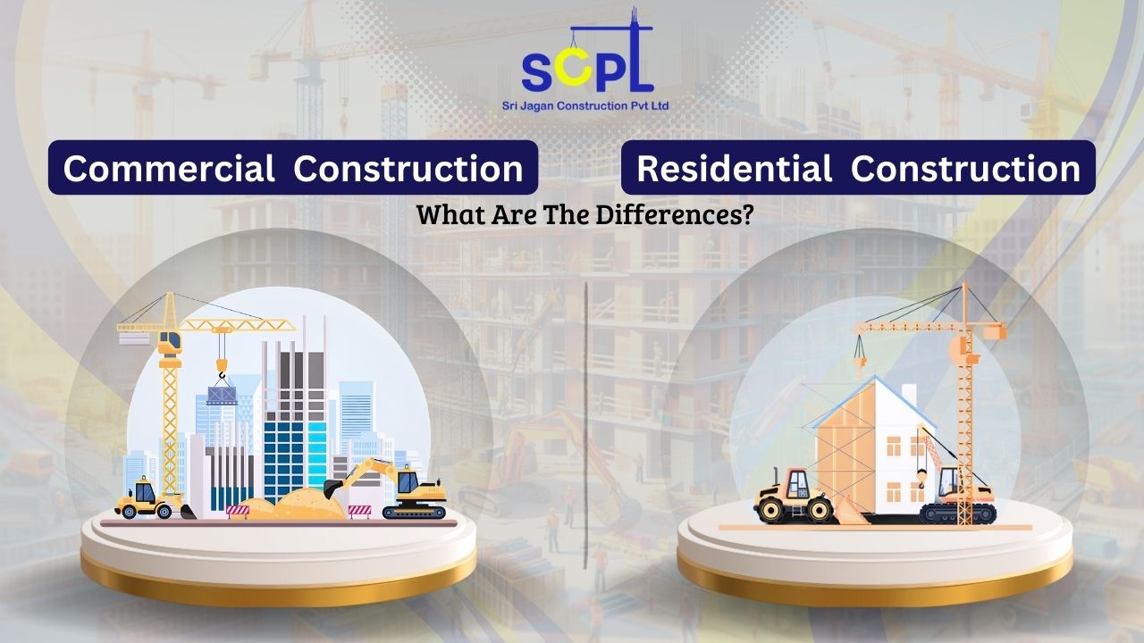 Diffefence Between Commercial Construction And Residential Construction